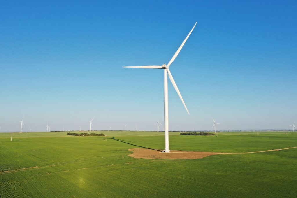 Wind turbines Assiniboia 2021