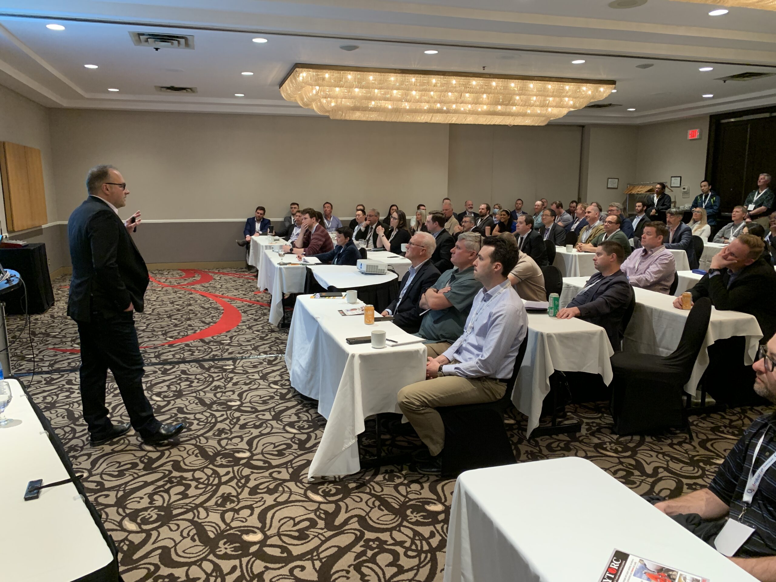 Lithium and geothermal presentations were standing room only at