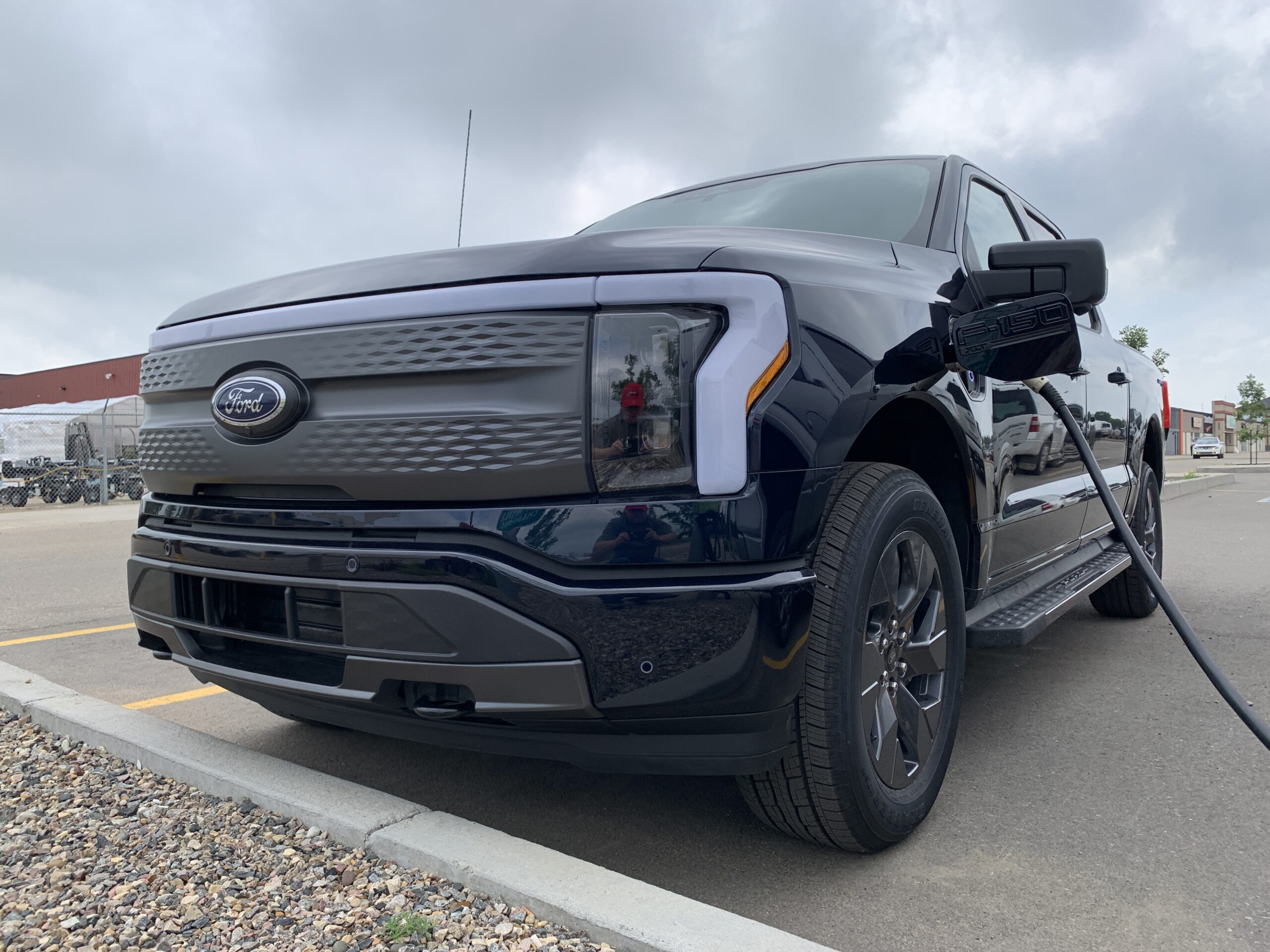 First electric Ford F-150 Lightning to reach Estevan seen in the wild ...