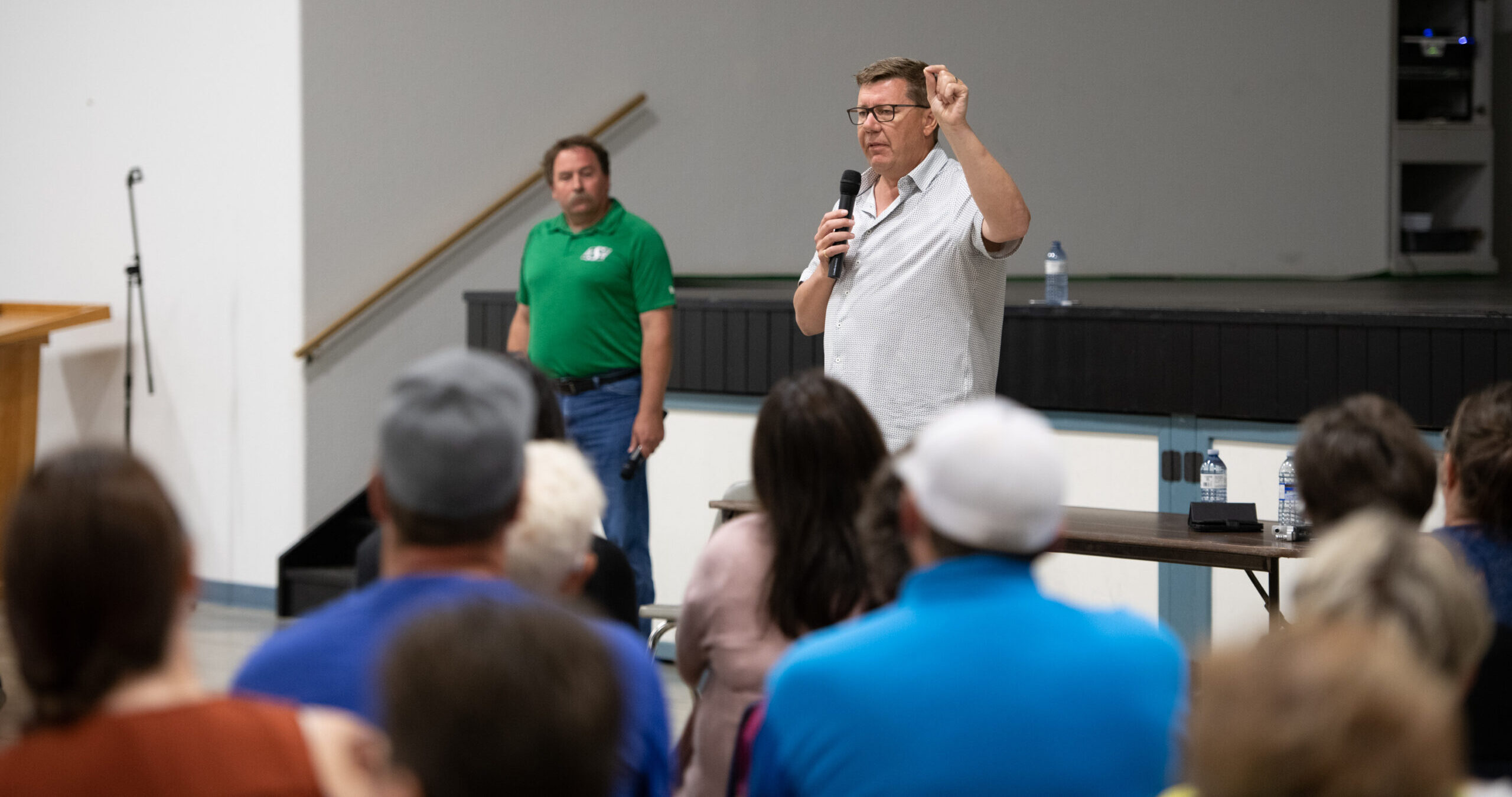 Arcola town hall Scott Moe on energy security and increasing oil