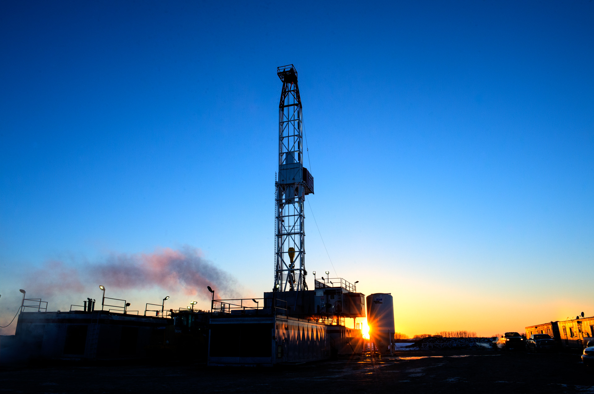 During traditional peak of the drilling season, 33 rigs were making ...