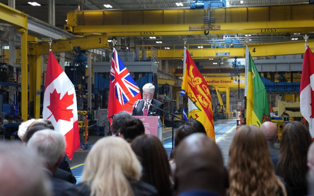 Federal Energy and Natural Resources Minister presents Canada’s new “Nuclear Energy Strategy”