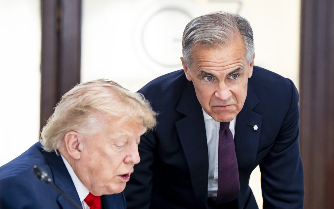 Carney talks China EVs with Trump at G7 summit, announces Russia sanctions