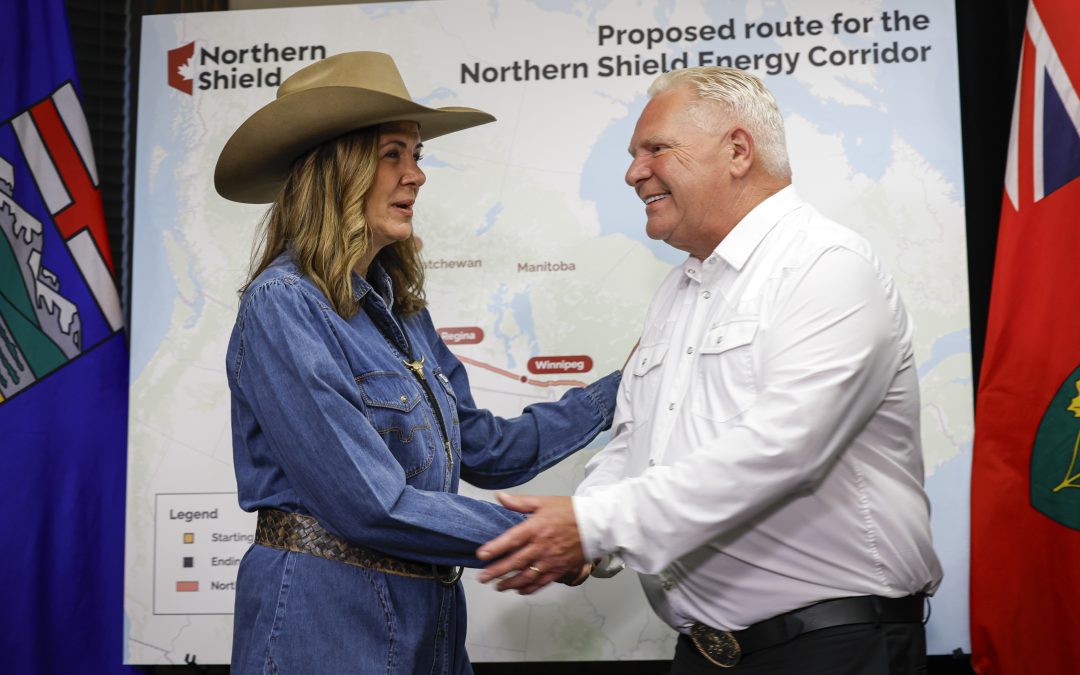Alberta, Ontario premiers set to share stage in Calgary to talk energy policy