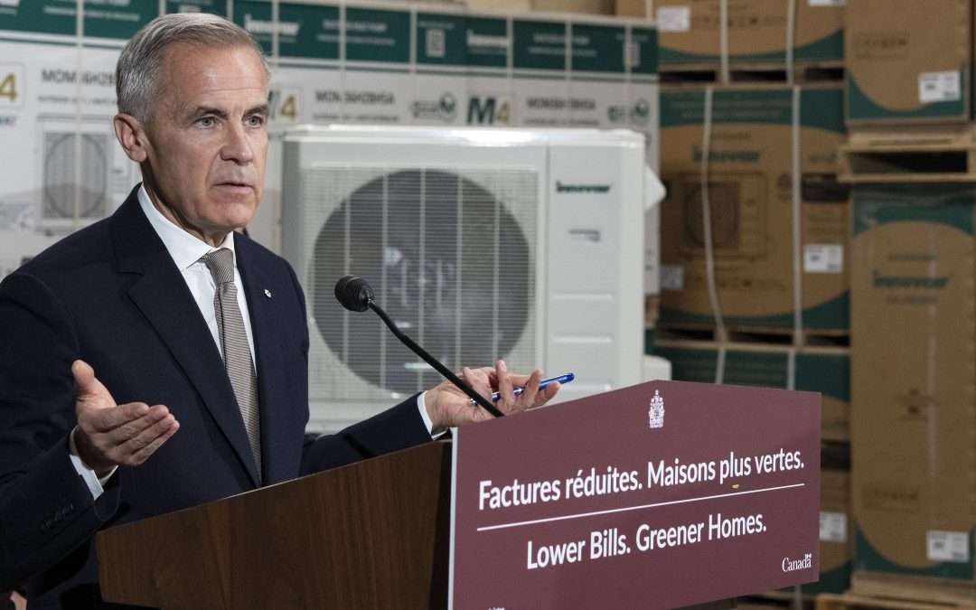Carney promises heat pump rebate program coming in early 2027